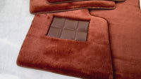 Ginger Color Sheepskin Floor Mats for Rolls-Royce Ghost Series II (2021-2024)