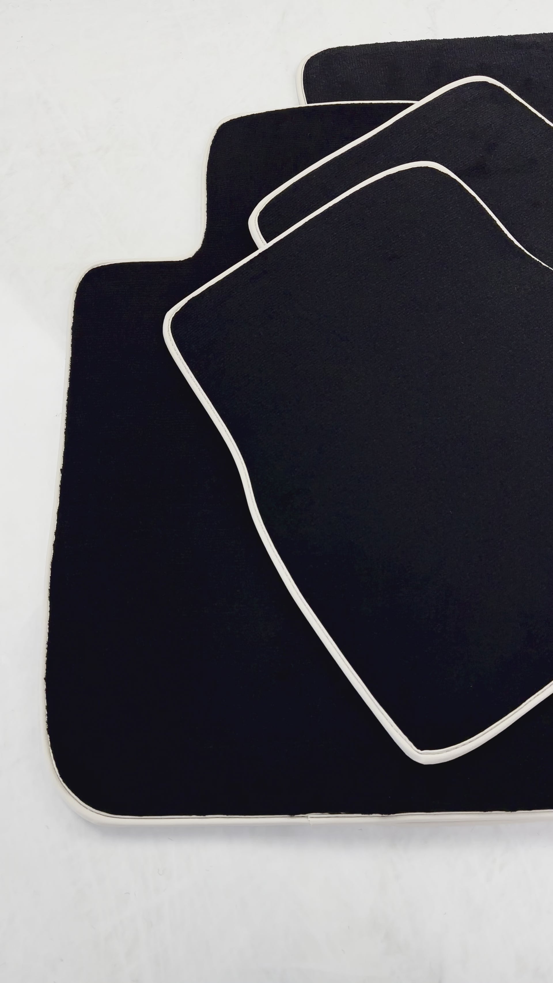 Black Floor Mats for BMW 3 Series E30 2-doors Coupe (1982–1994) - AutoWin