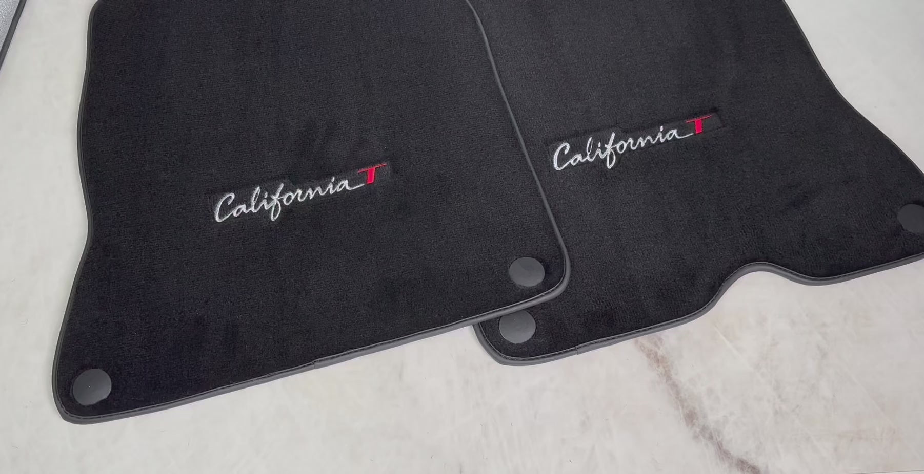 سجاد سيارة أسود لفيراري كاليفورنيا تي 2015-2018 - AutoWin