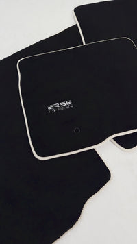 Black Floor Mats For Ford F150 (2009-2014) ER56 Design