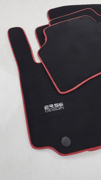 سجاد سيارات أسود لمرسيدس-بنز الفئة C W206 (2021-2023) تصميم ER56