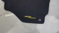 Alcantara Floor Mats for Ferrari 488 Spider 2016-2022 Yellow Sewing