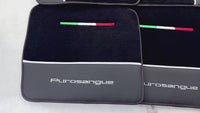 Black Floor Mats for Ferrari Purosangue with Leather