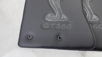 Leather Floor Mats for Ford Mustang GT350 Shelby (2015-2021) with Cobra Sewing