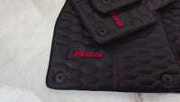 Leather Floor Mats for Audi RS6