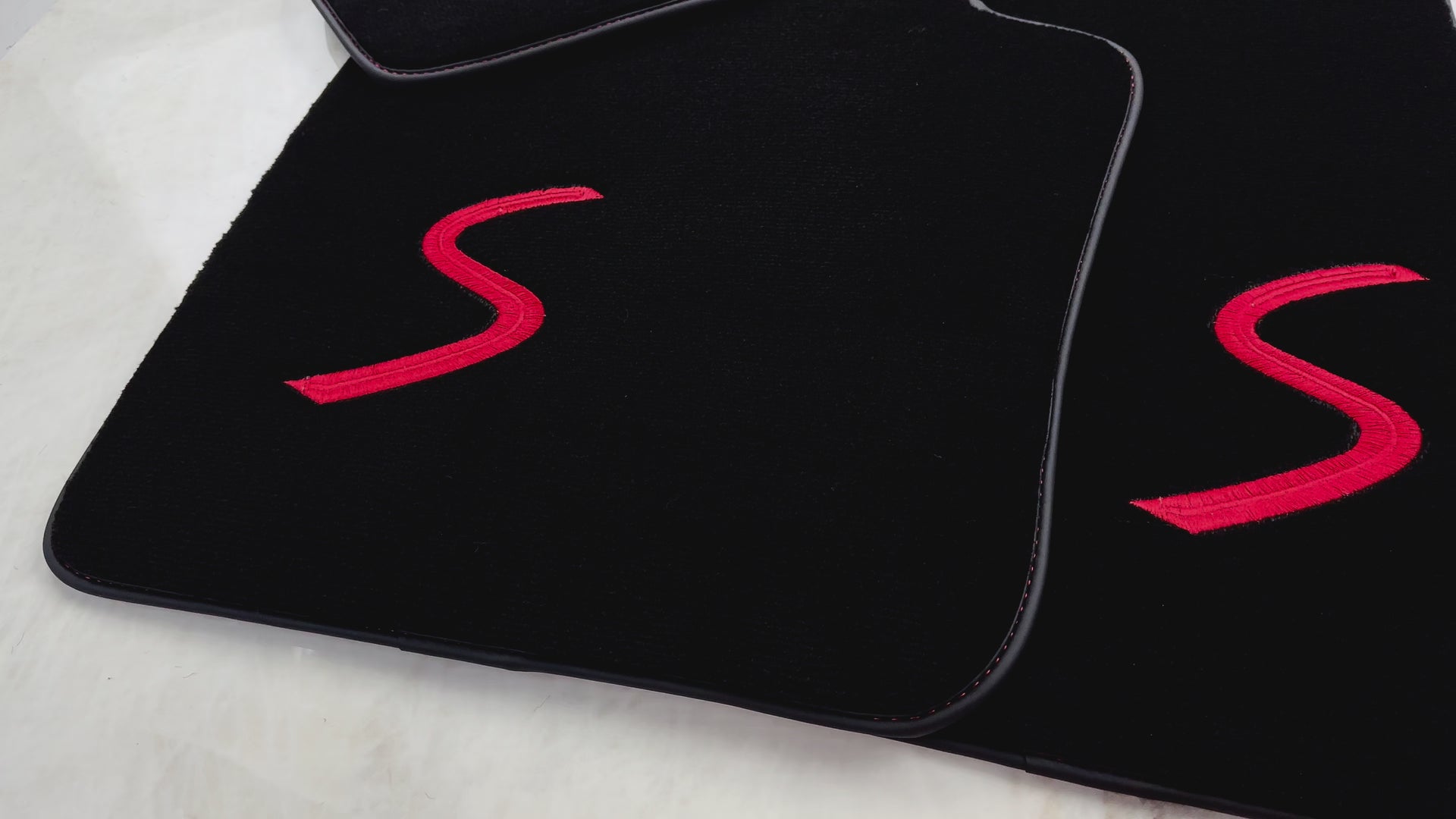 حصائر سيارات سوداء لسيارة ميني كوبر / وان R53 (2001-2007) كوبر إس - AutoWin