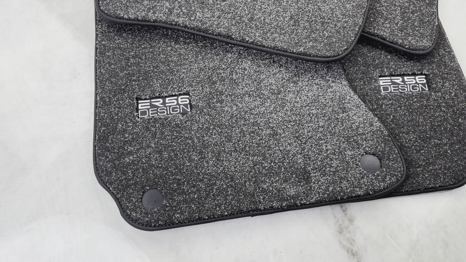 Gray Floor Mats For Mercedes Benz E-Class W213 Sedan (2016-2020) Hybrid | ER56 Design - AutoWin