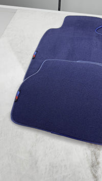 حصائر سيارات زرقاء لب ام دبليو 5 سيريز E39 سيدان (1996-2003)