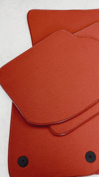 Red Floor Mats For Bentley Continental GT (2018–2023)