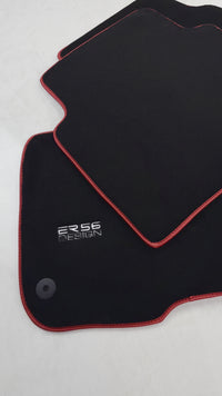 Black Floor Mats For Honda CR-V (2017-2022) ER56 Design