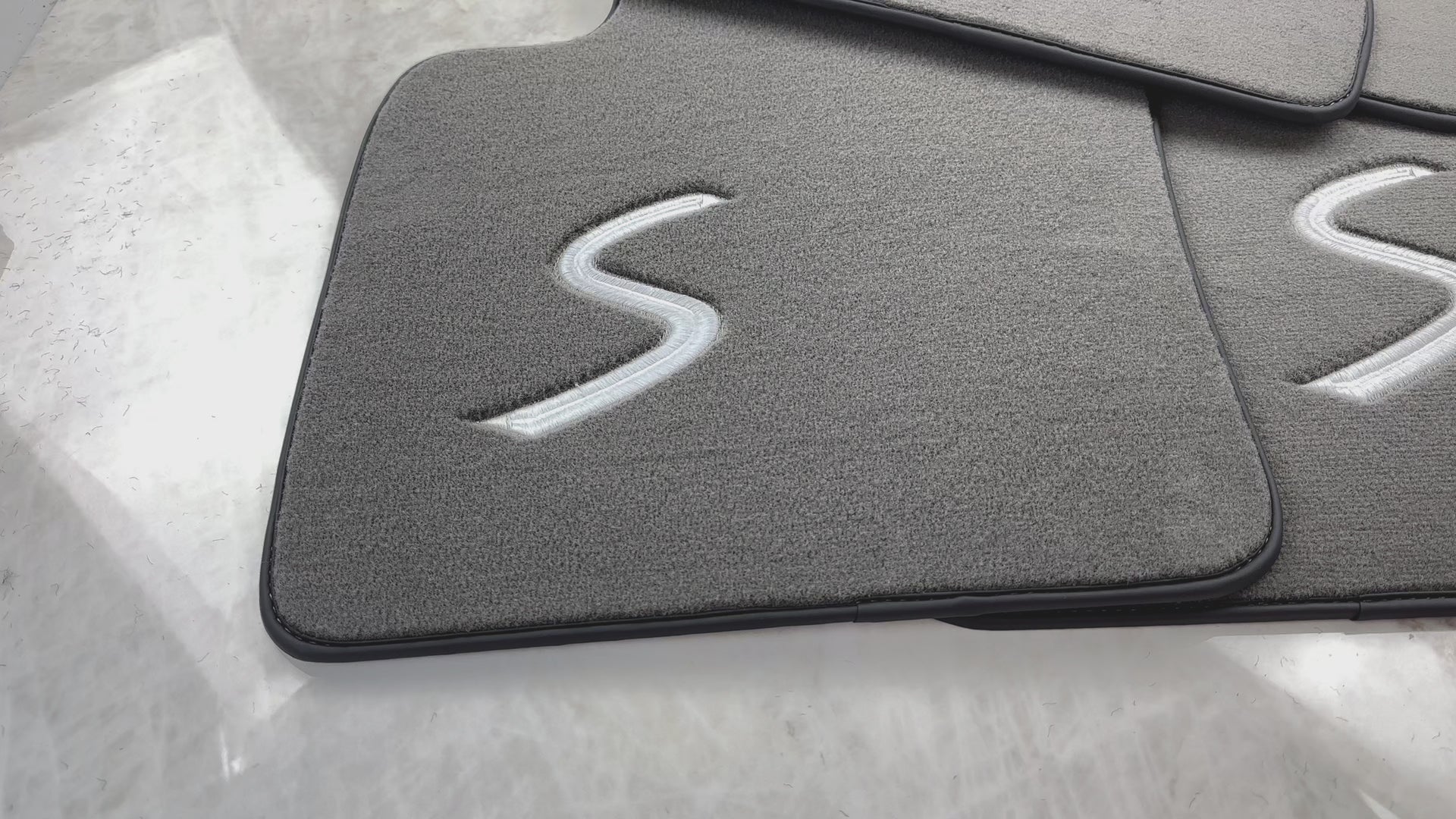 Grey Floor Mats for Mini Cooper / One R56 (2007-2014) - AutoWin