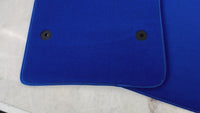 Blue Floor Mats For Chevrolet Corvette C8 (2020-2024)