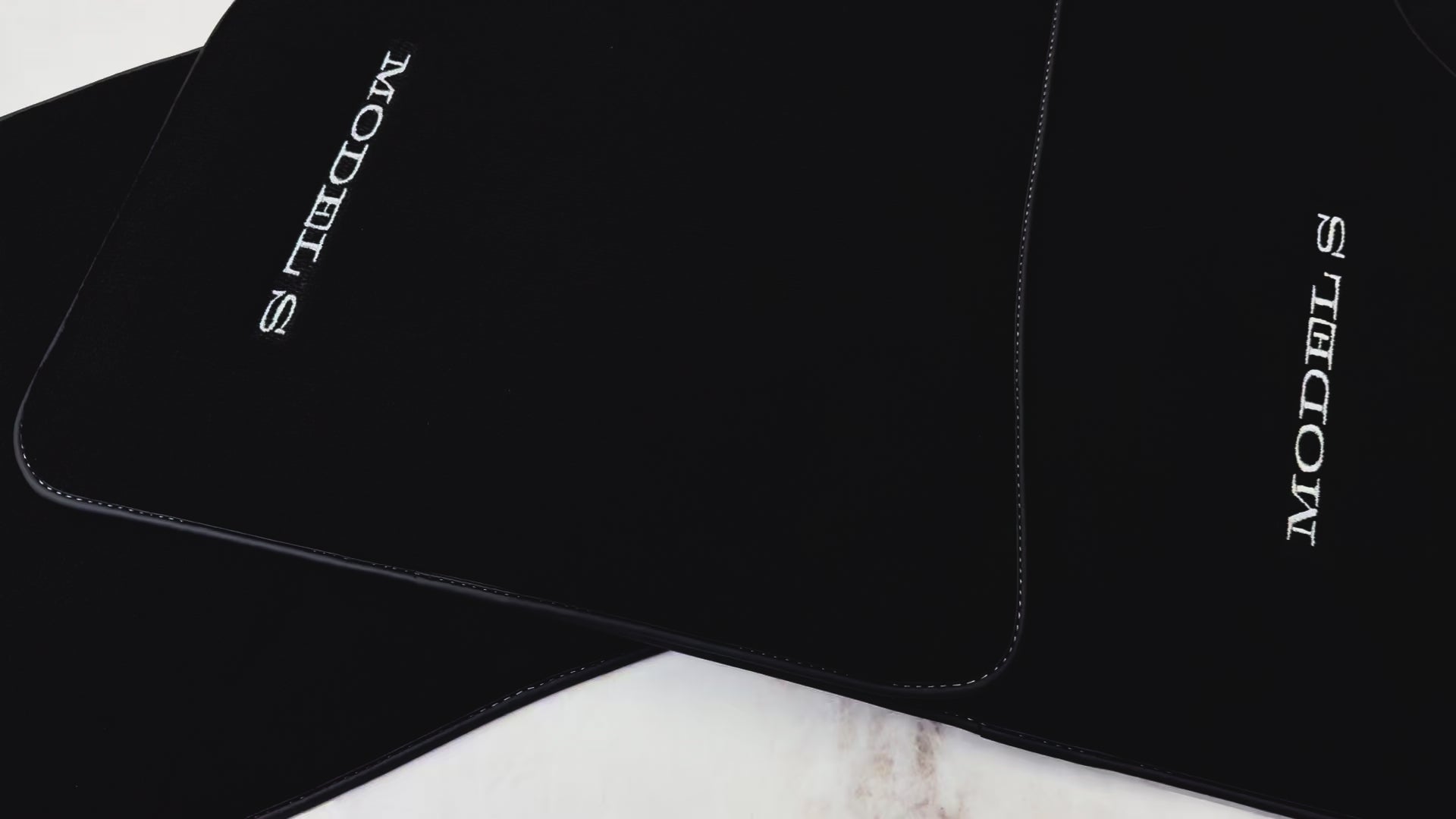 حصير سيارات سوداء لسيارة تسلا موديل S (2012-2023) - ER56 Design