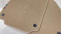 Beige Floor Mats for Ferrari 488 Spider (2016-2022) | Italian Edition