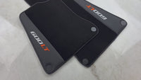 Black Floor Mats for McLaren 600 LT (2018-2020) With Leather