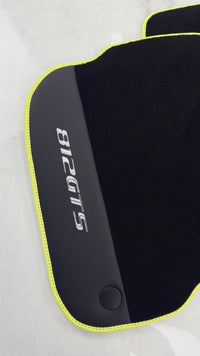 حصائر سيارات سوداء لفيراري 812 GTS (2019-2023) مع جلد