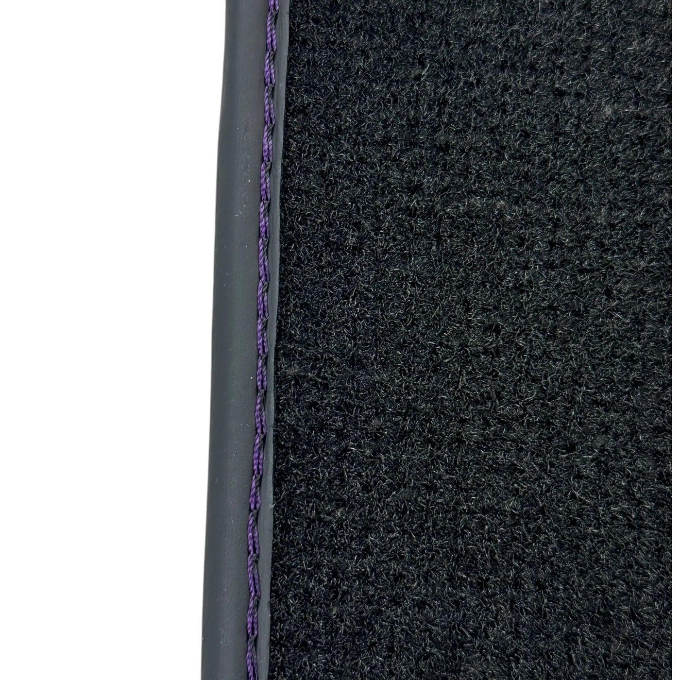 Purple Leather Black Floor Mats for Lamborghini Huracan | Black Trim - AutoWin