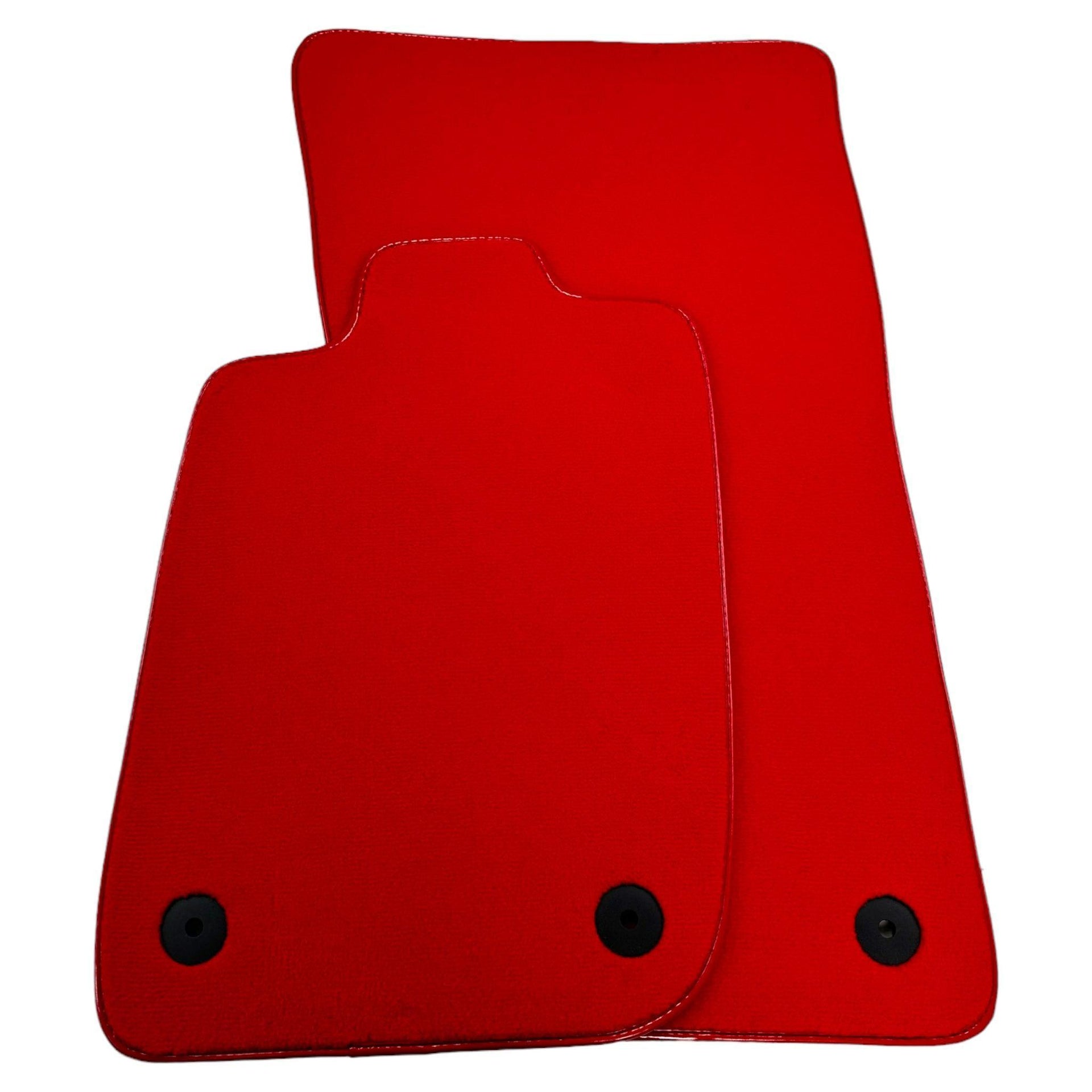 Red Floor Mats For Bentley Continental GTC Convertible (2018–2023) - AutoWin