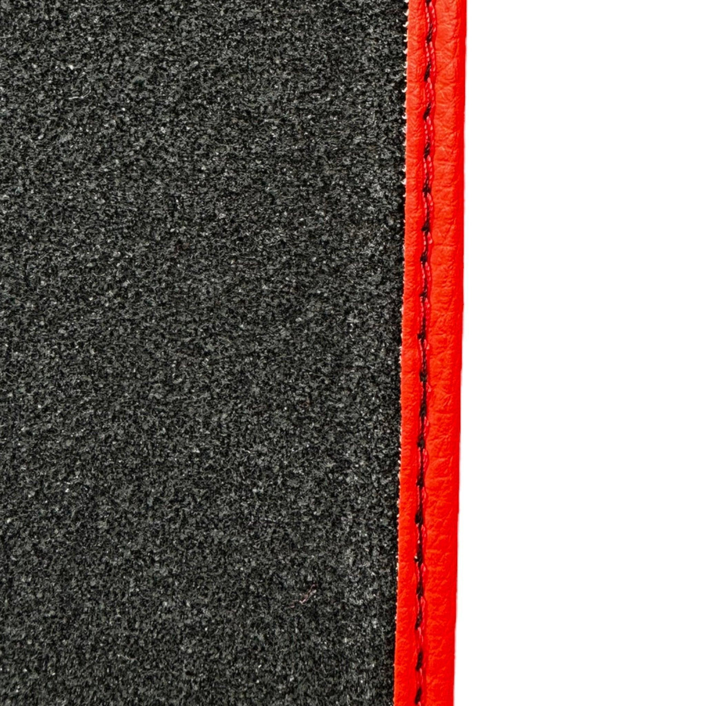 Red Floor Mats For Bentley Flying Spur (2005-2013) with Alcantara Leather - AutoWin