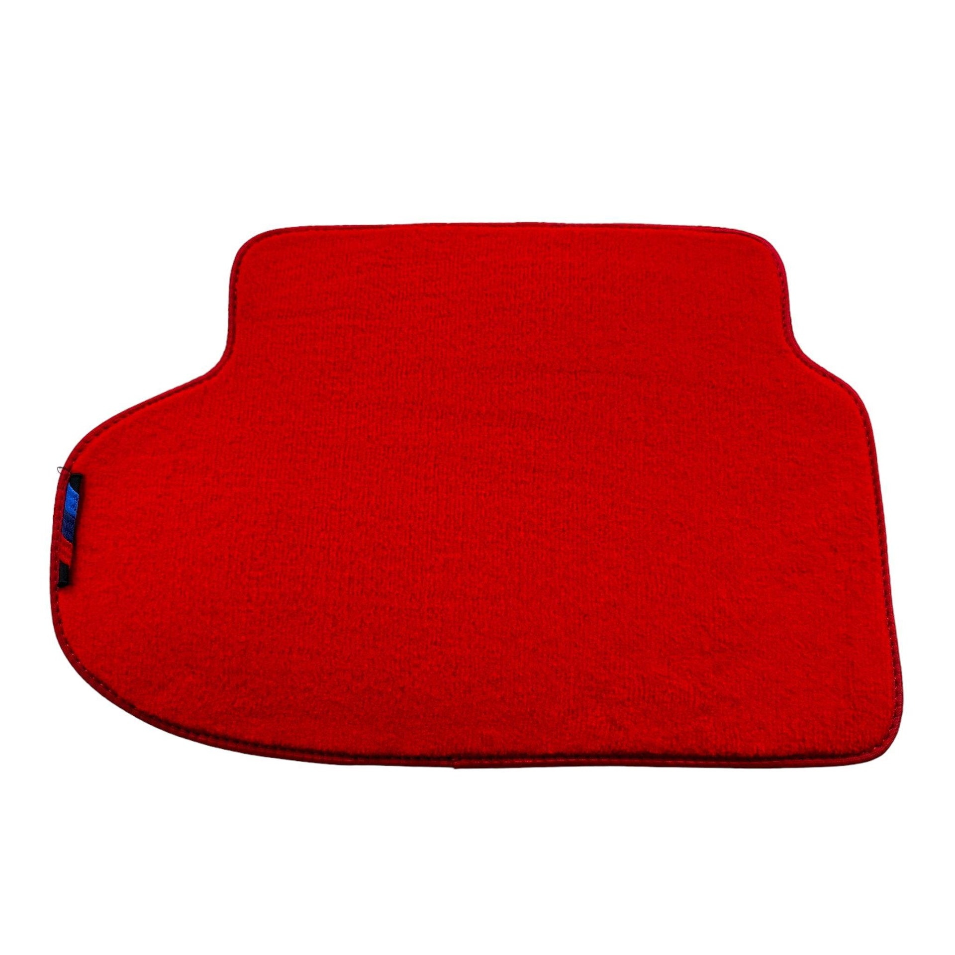 Red Floor Mats For BMW 5 Series F10 With M Package AutoWin Brand - AutoWin
