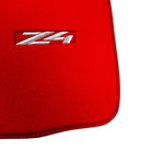 Red Floor Mats for BMW Z4 Series E86 Coupe (2003-2008) - AutoWin