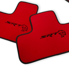 Red Floor Mats For Dodge Charger SRT 2015-2024 - AutoWin