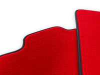 Red Floor Mats For Ferrari 488 Spider 2015-2022 Alcantara Leather - AutoWin