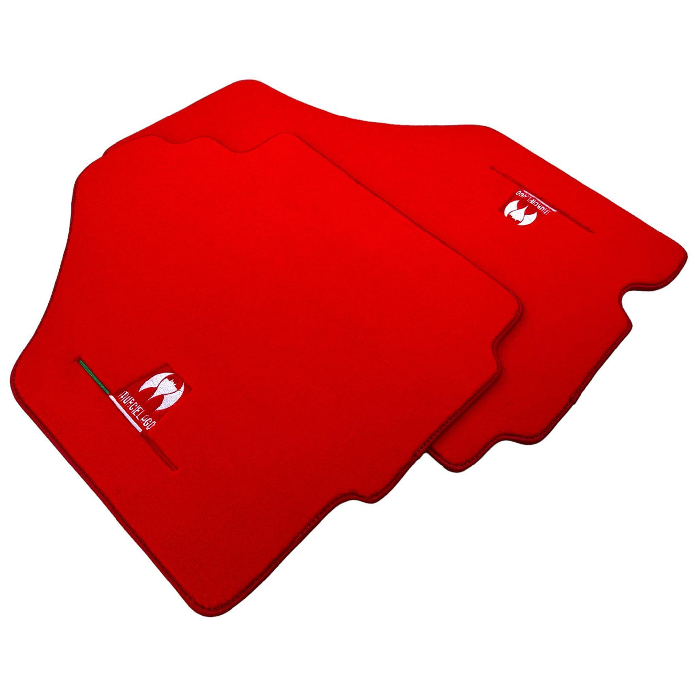 Red Floor Mats for Lamborghini Murcielago AutoWin Brand - AutoWin