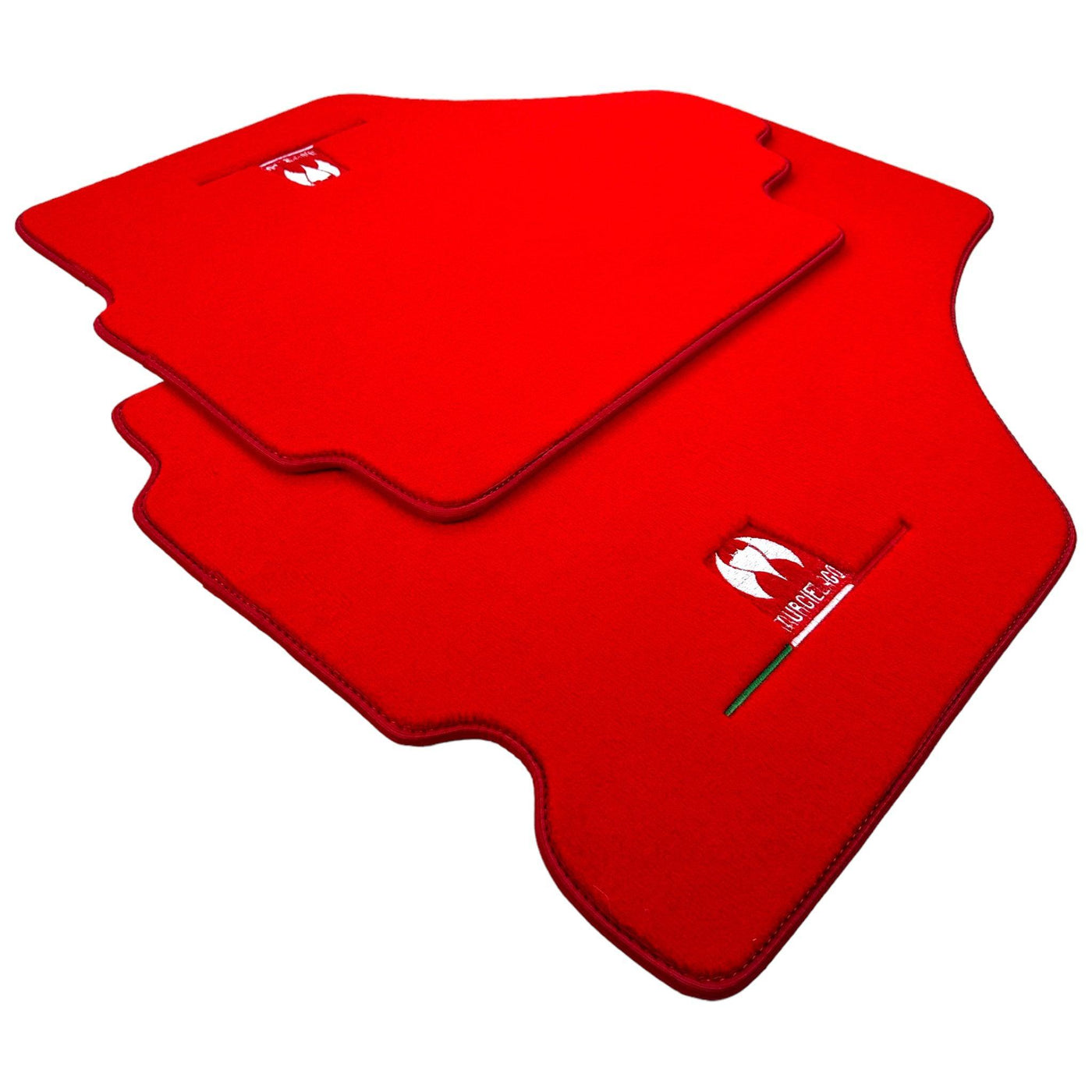 Red Floor Mats for Lamborghini Murcielago AutoWin Brand - AutoWin
