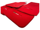 Red Floor Mats For Maserati Grecale (2023-2024) Italy Edition - AutoWin