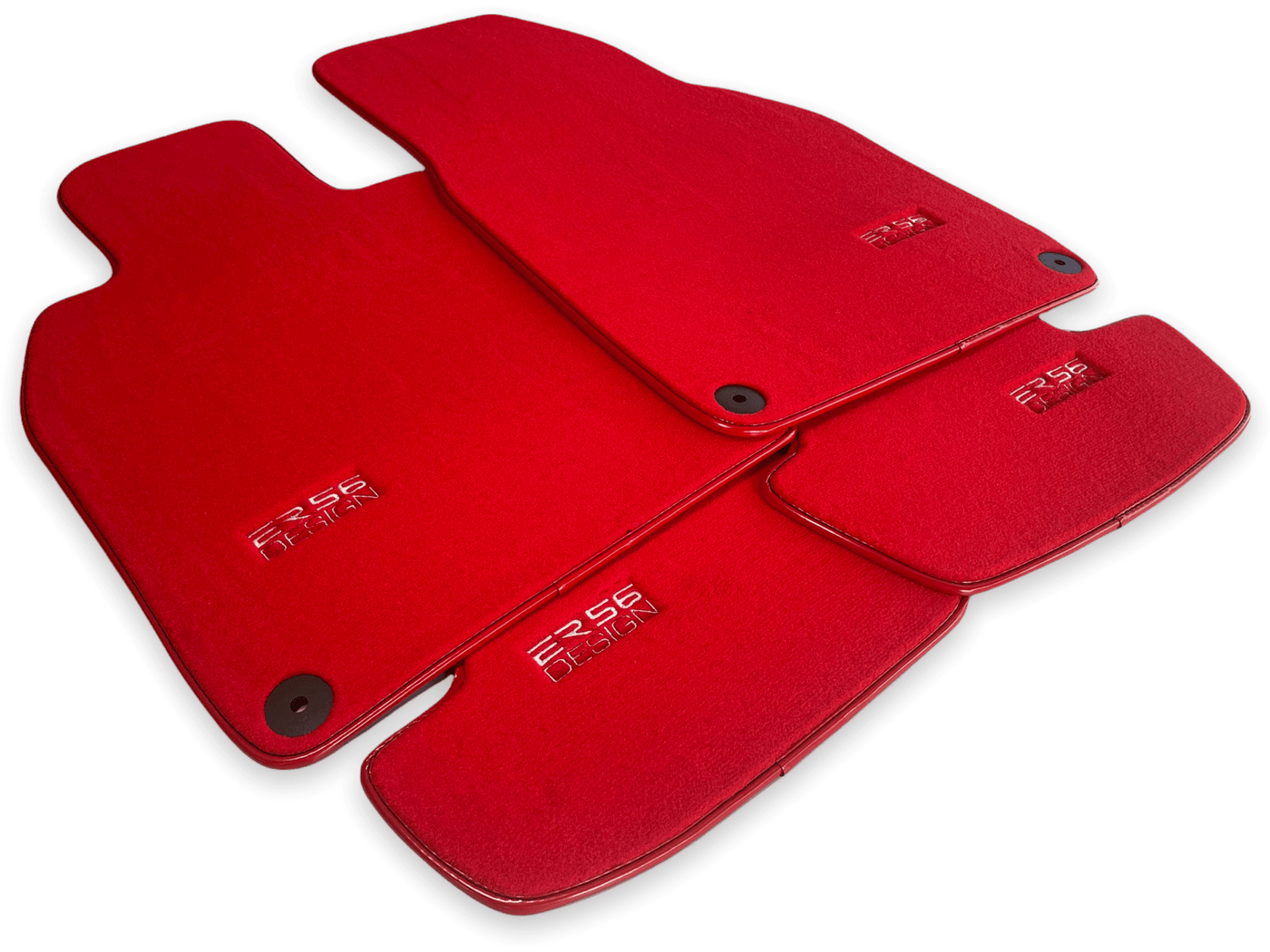 Red Floor Mats for Porsche 911 - 991 (2012-2019) | ER56 Design - AutoWin