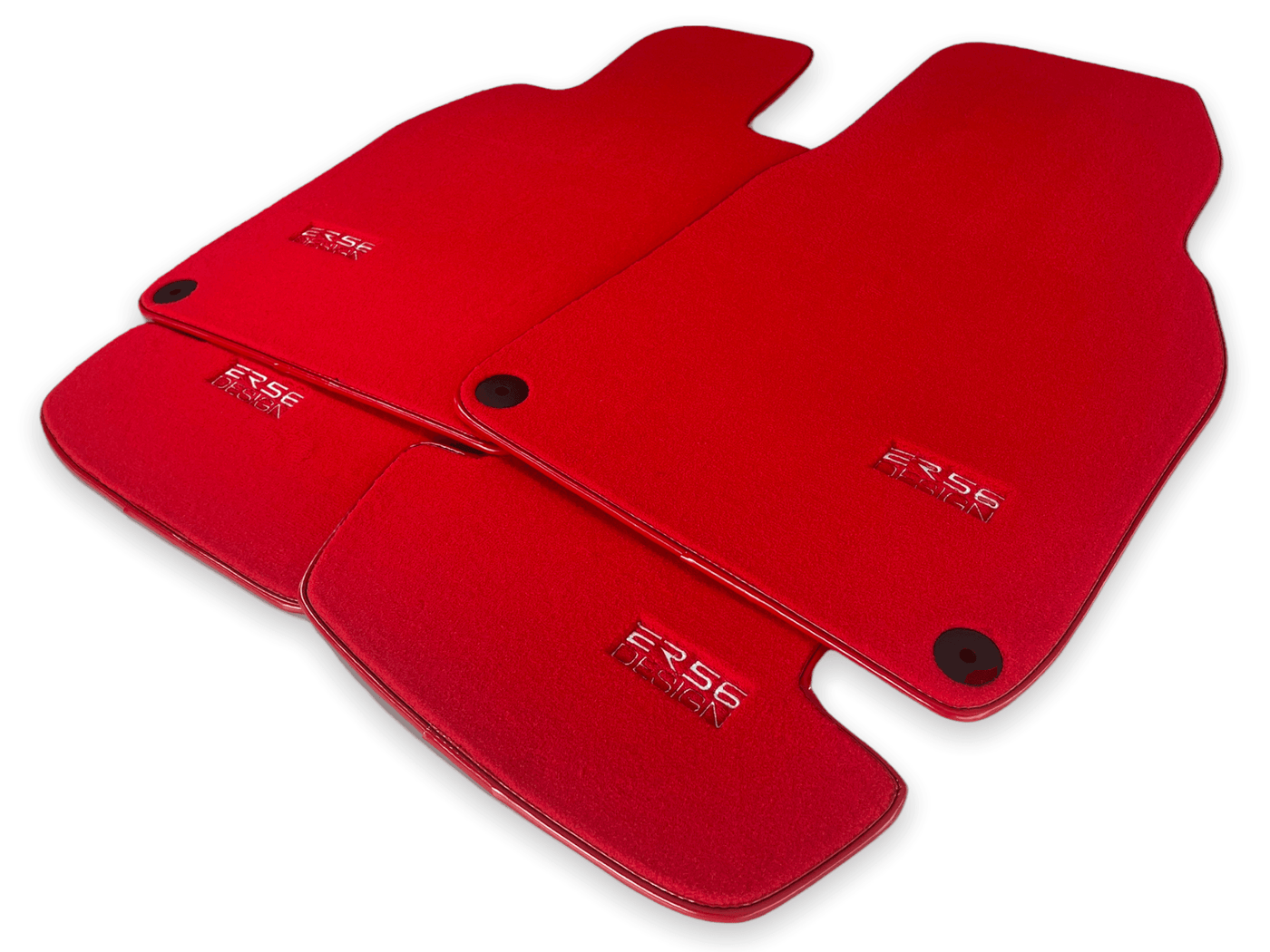 Red Floor Mats for Porsche 911 - 992 (2019-2024)| ER56 Design - AutoWin