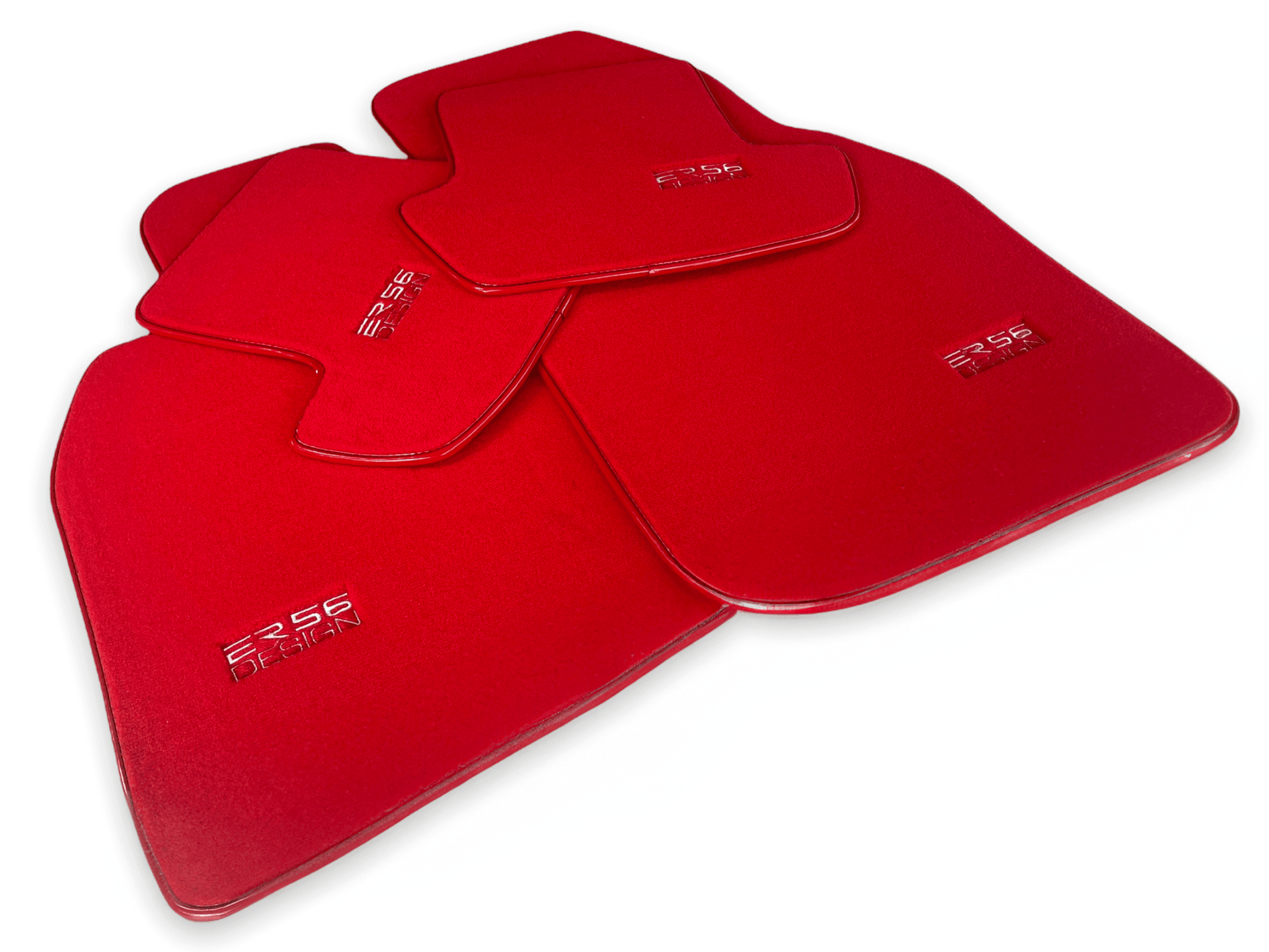 Red Floor Mats for Porsche 911 - 997 (2004-2012) - AutoWin