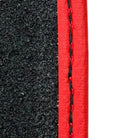 Red Floor Mats for Tesla Model Y (2020-2023) with Red Trim - AutoWin