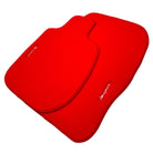 Red Floor Mats for Toyota GR Supra A90 (2019-2023) - AutoWin