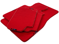 Red Mats For BMW M3 4-door E90 With M Package AutoWin Brand - AutoWin