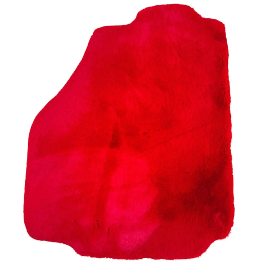 Red Sheepskin Floor Mats for Ferrari 458 Italia (2009-2015)