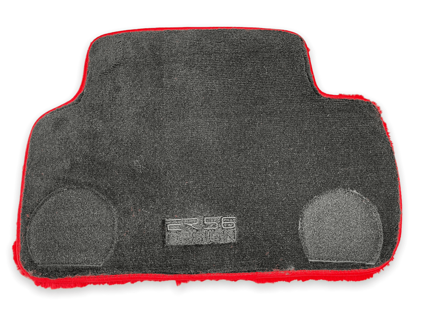 Red Sheepskin Floor Mats for Rolls Royce Spectre (2023-2024) ER56 Design Brand - AutoWin