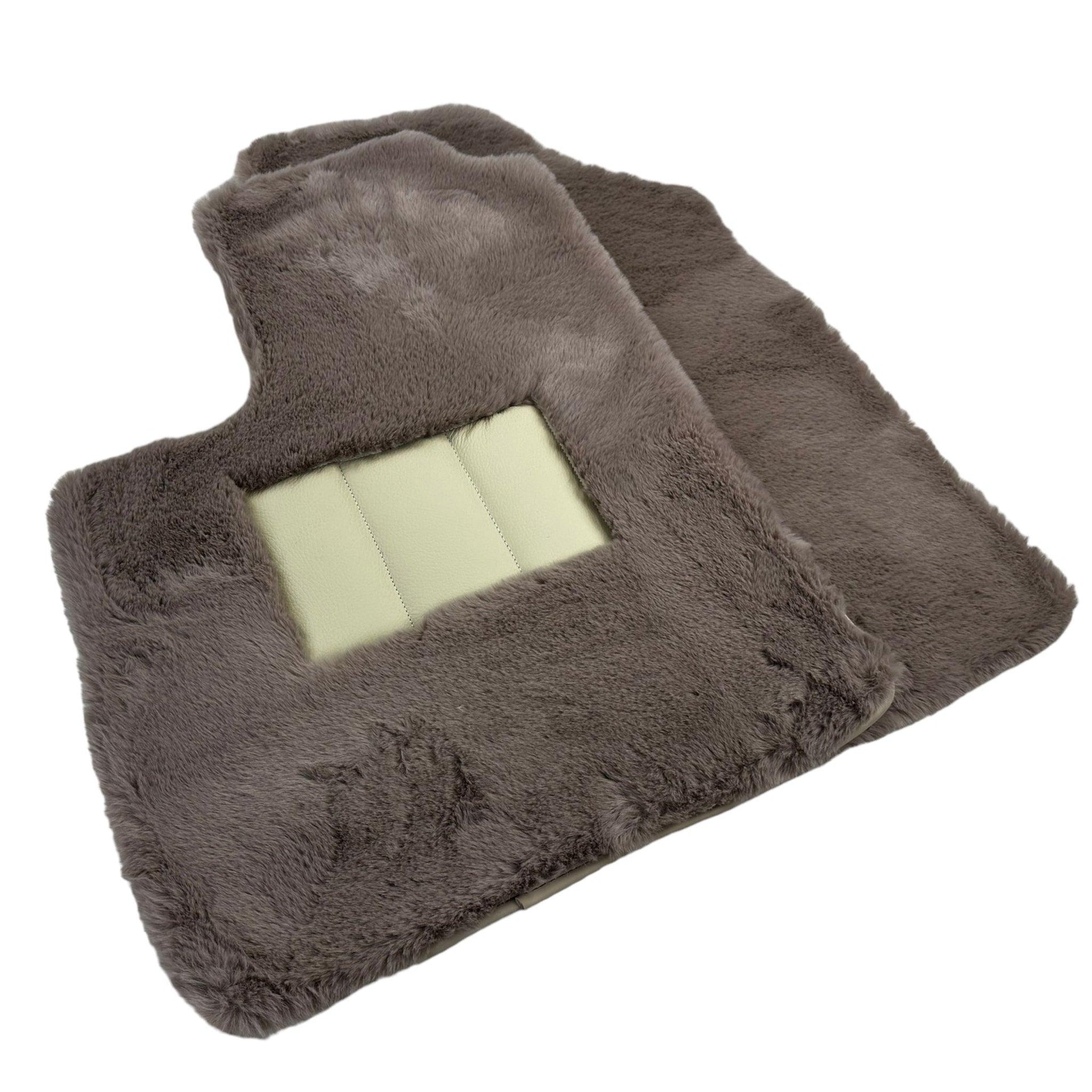 Sheepskin Floor Mats For Bentley Continental GT (2011–2018) Er56 Design - AutoWin