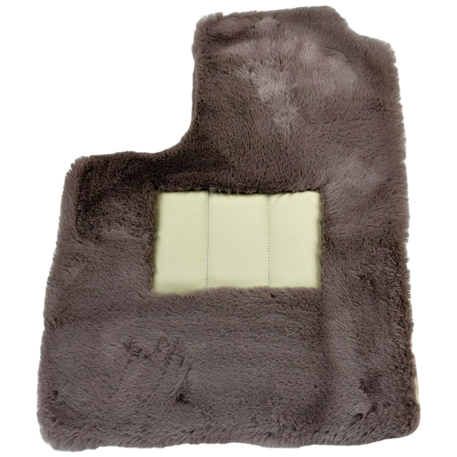 Sheepskin Floor Mats For Bentley Continental GTC (2011-2018) Er56 Design - AutoWin