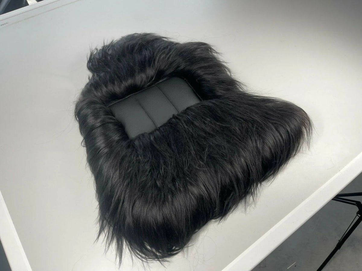 Sheepskin Floor Mats For Rolls Royce Ghost Series II (2021-2024) Er56 Design Brand - AutoWin