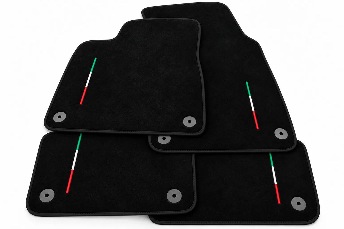 Floor Mats For Lamborghini Urus Black Tailored Black Trim