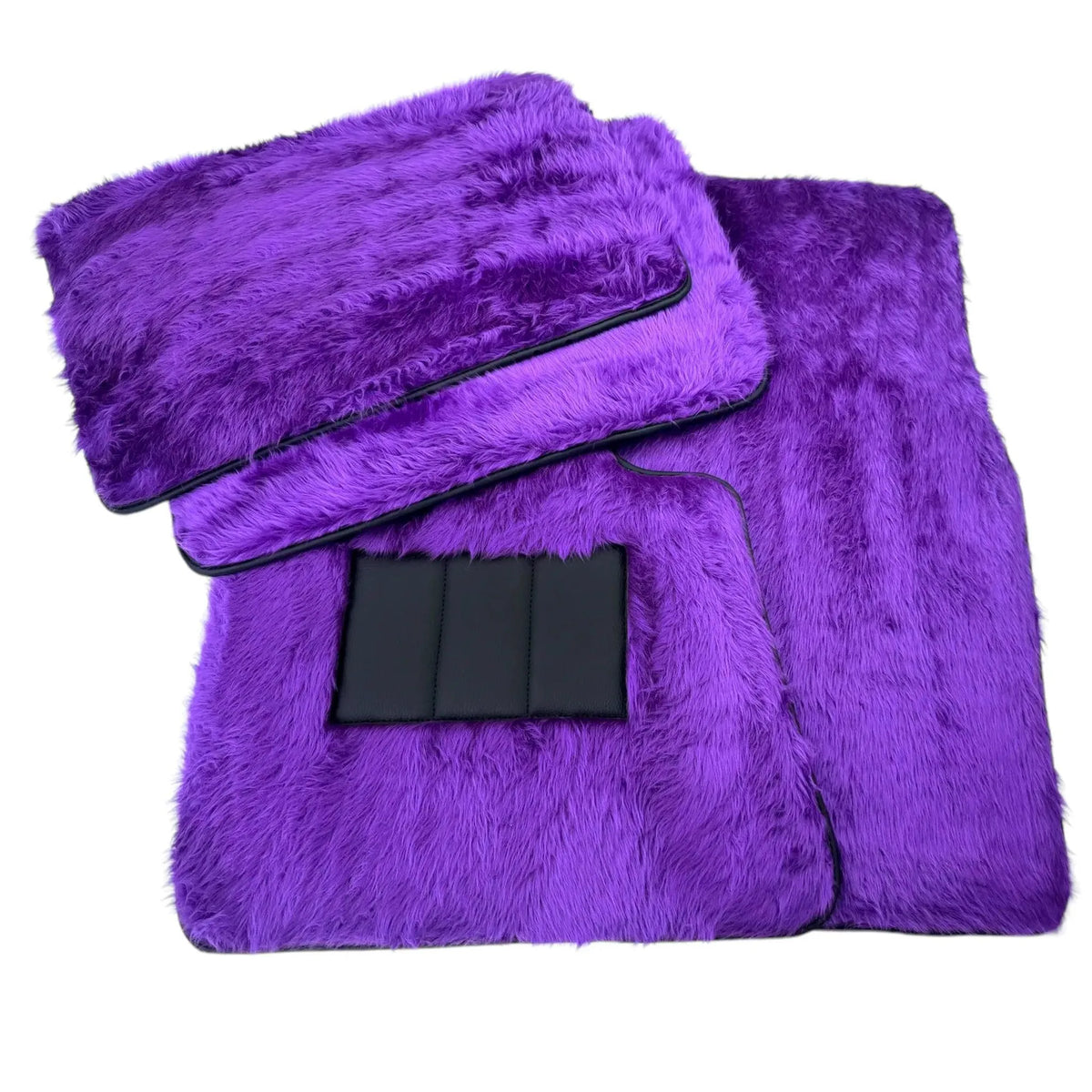 Violet Sheepskin Floor Mats for Rolls-Royce Cullinan (2018-2025)