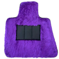 Violet Sheepskin Floor Mats for Rolls-Royce Phantom Drophead Coupe (2007-2016)