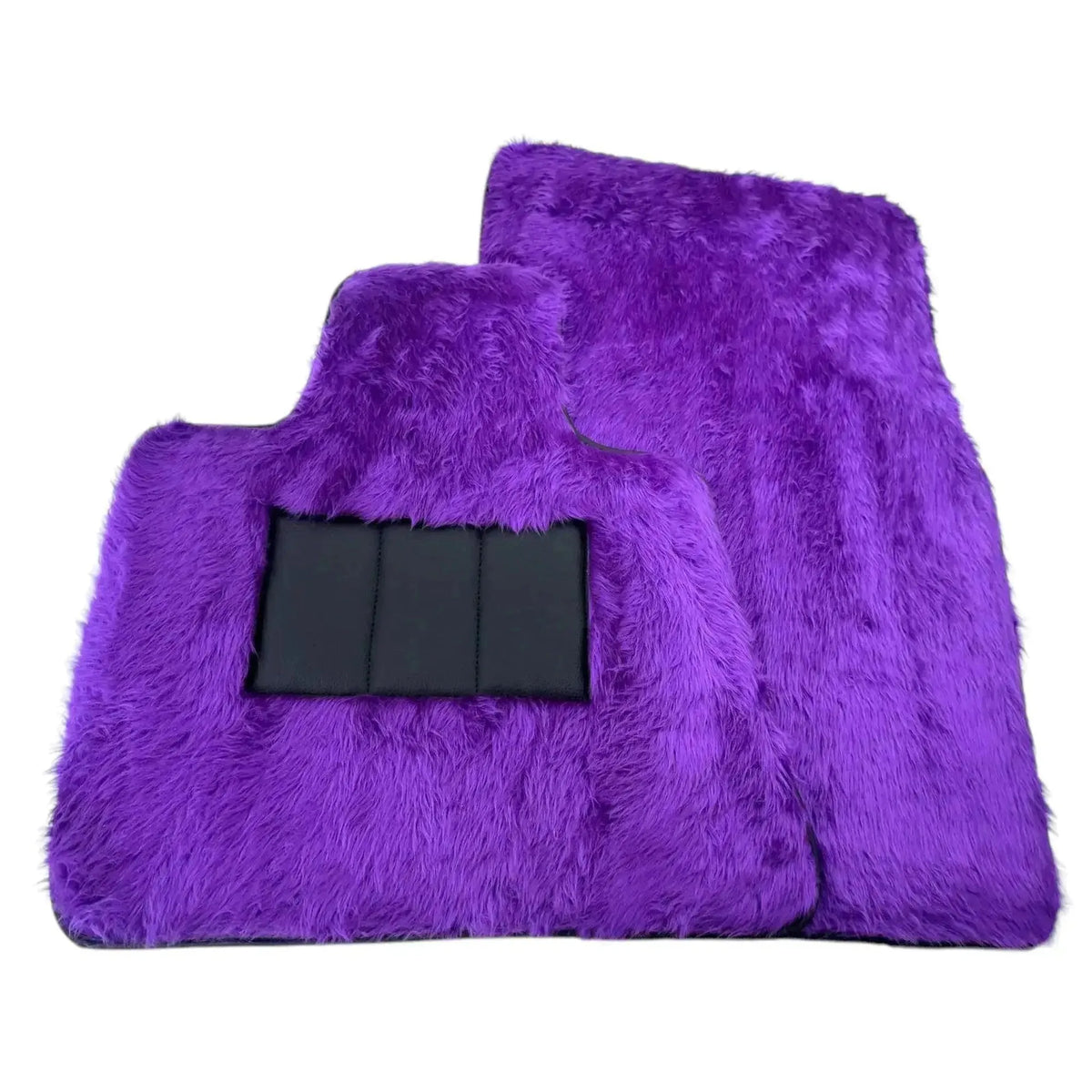 Violet Sheepskin Floor Mats for Rolls-Royce Phantom Sedan (2003-2016)