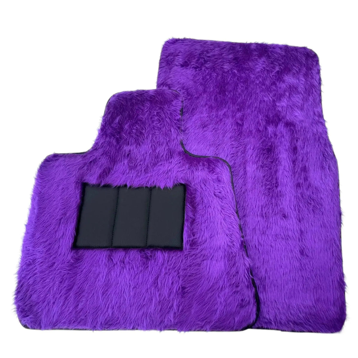 Violet Sheepskin Floor Mats for Rolls-Royce Wraith (2013-2023) - AutoWin