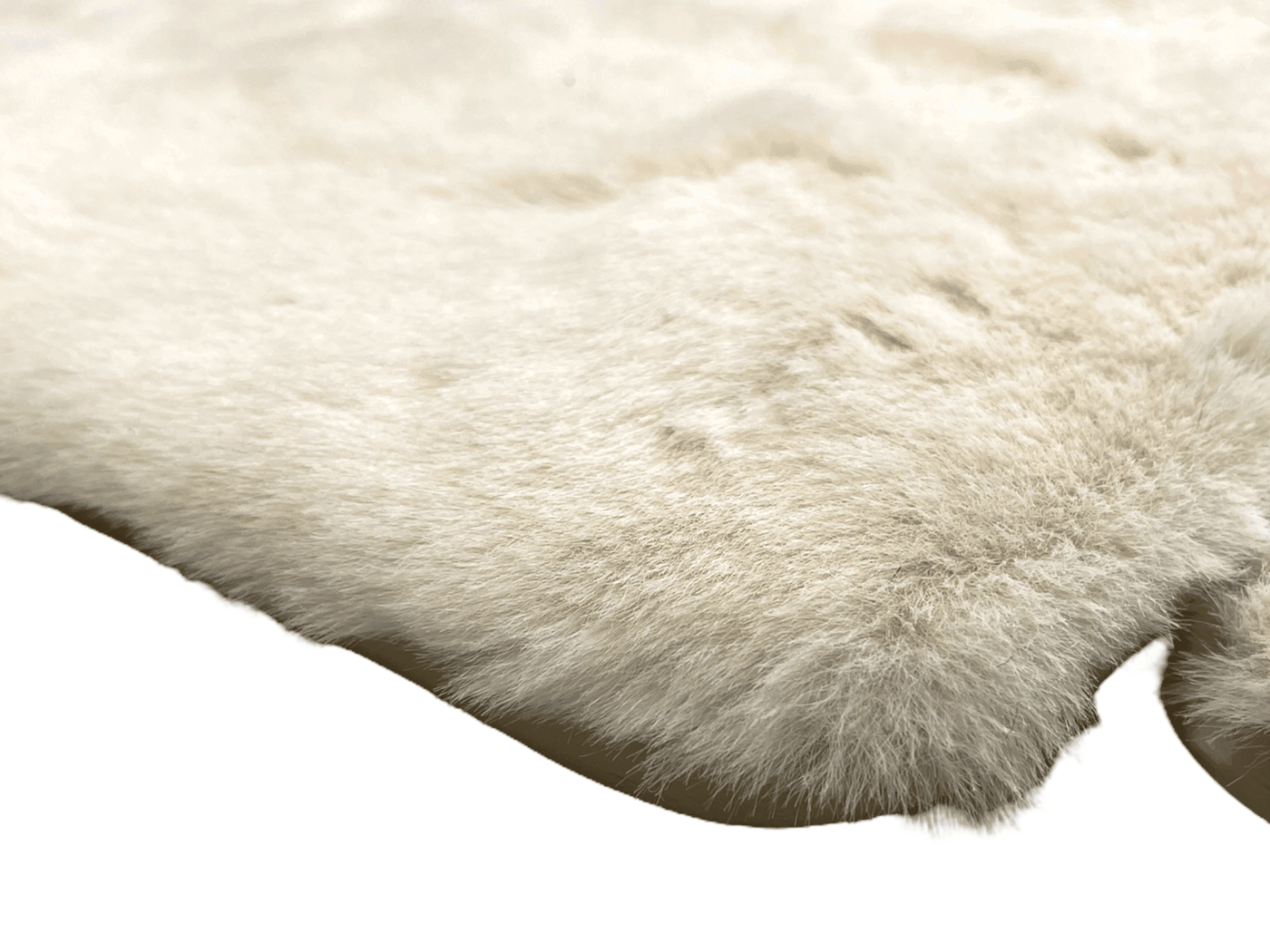 White Sheepskin Floor Mats For Bentley Continental GTC (2006–2011) Er56 Design - AutoWin