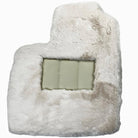 White Sheepskin Floor Mats for Bentley Continental GTC (2011-2018) ER56 Design - AutoWin