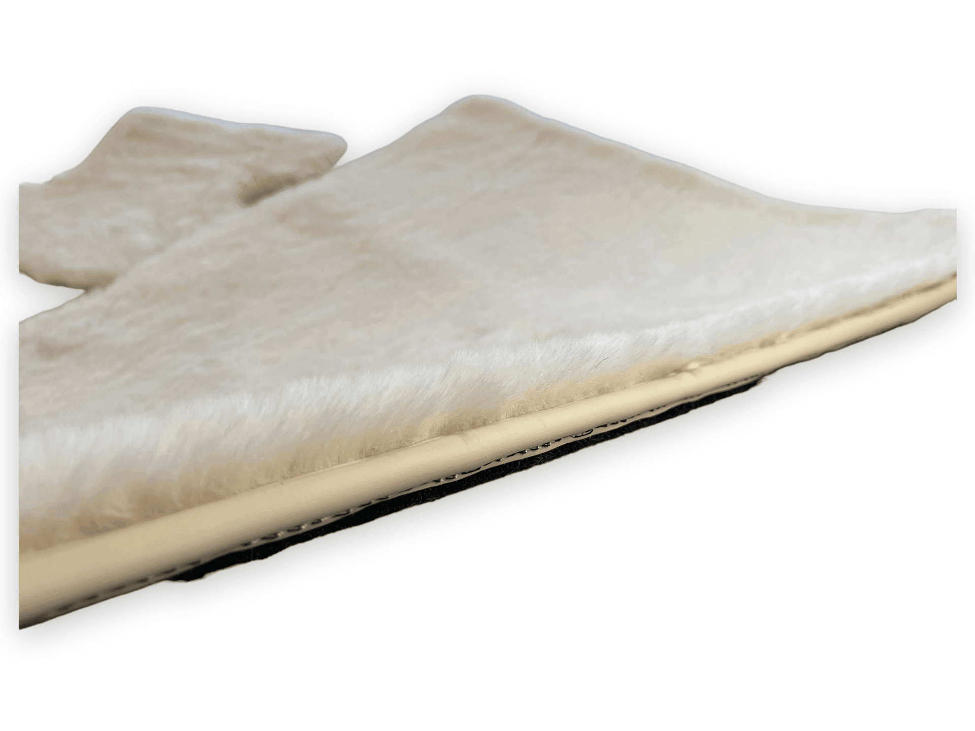 White Sheepskin Mats for Rolls Royce Spectre (2023-2024)