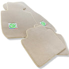 Beige Floor Mats For BMW 3 Series E92 Brand Tailored Set Perfect Fit - AutoWin